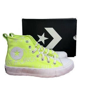 Converse ‘UNT1TL3D’ Not a Chuck Hi Volt Glow Shoe Size 5 or 7 #B1145